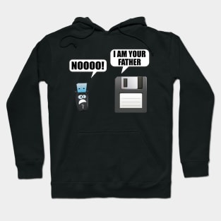 Floppy disk i am your father usb Hoodie